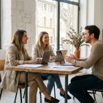 Groupe de professionnels en coworking à Aix en Provence